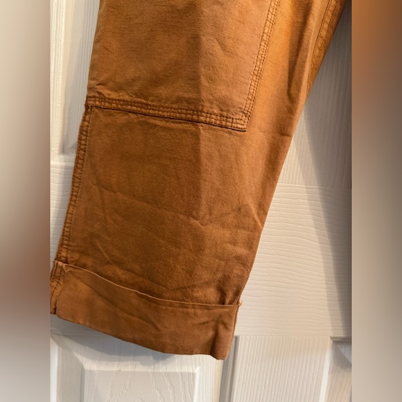Free People Too True Cuffed Carpenter Trousers NWT Size XS - Picture 8 of 9